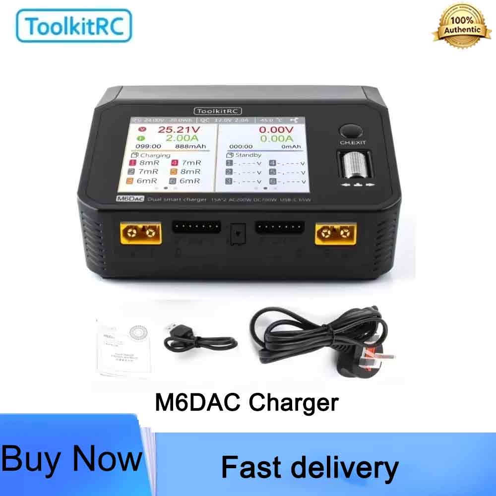 ToolkitRC M6DAC Smart Balance  - Toolkitrc M6Dac Smart Charger 评论和价格